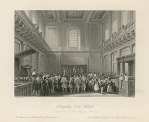 Distribusjon av Hennes Majestets Maundy av Thomas Hosmer Shepherd