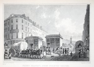 Fleet Street, fra Holborn Bridge, fra "London and it