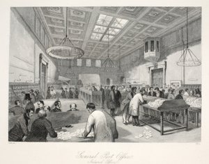 General Post Office, Inland Office, fra puben 