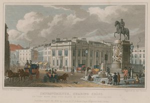Forbedringer, Charing Cross, London av Thomas Hosmer Shepherd