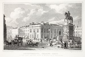 Improvements, Charing Cross, fra puben «London and it