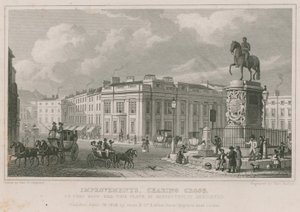 Forbedringer av Charing Cross (gravering) av Thomas Hosmer Shepherd