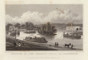 Krysset av Regent's Canal av Thomas Hosmer Shepherd