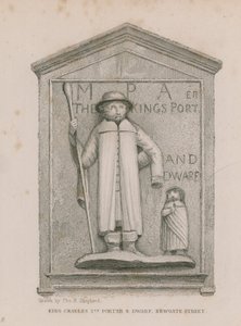King Charles 1st Porter and Dwarf av Thomas Hosmer Shepherd