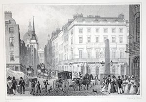 Ludgate Hill, fra Fleet Street, fra "London and it