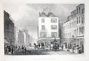 Middle Row, Holborn, fra puben 