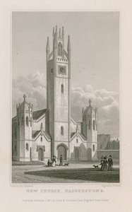 New Church, Haggerston av Thomas Hosmer Shepherd