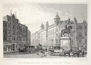 Northumberland House, Strand, fra puben 