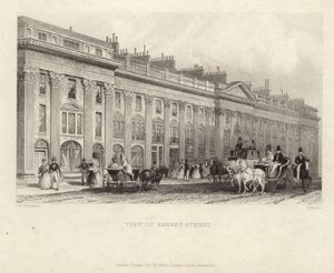 Regent Street av Thomas Hosmer Shepherd