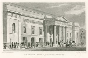 Royal Theatre, Covent Garden; av Thomas Hosmer Shepherd