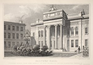 Salters Hall, fra puben 