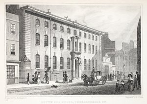 South Sea House, Threadneedle Street, fra puben 
