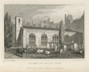 Døperen Johannes, Savoy av Thomas Hosmer Shepherd