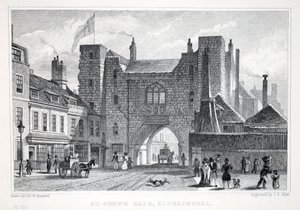 St Johns Gate, Clerkenwell, fra puben 