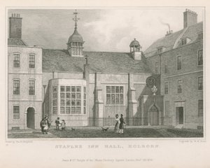 Staples Inn Hall, Holborn av Thomas Hosmer Shepherd