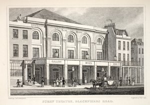 Surry Theatre, Blackfriars Road, fra puben 