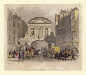 Temple Bar av Thomas Hosmer Shepherd