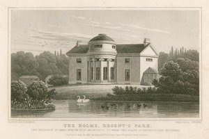 The Holme, Regent's Park, London, boligen til James Burton, arkitekten