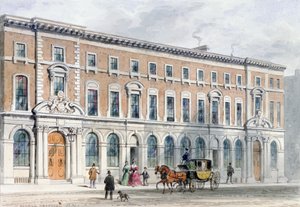 The New Building of Merchant Taylors and Hall, 1853 av Thomas Hosmer Shepherd