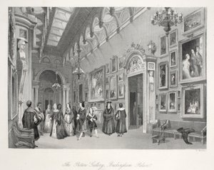 Bildegalleriet på Buckingham Palace, fra puben 