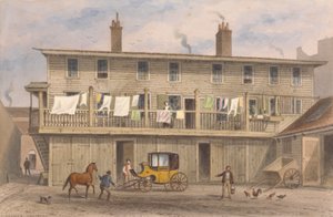 The Vine Inn, Vine Yard, Aldersgate i City of London av Thomas Hosmer Shepherd