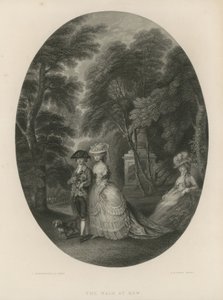 Turen i Kew, London av Thomas Hosmer Shepherd