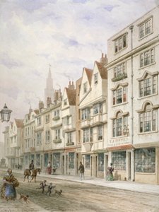 Wych Street, Westminster, London, c1850 av Thomas Hosmer Shepherd