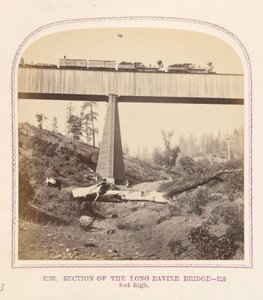 Seksjon av Long Ravine Bridge