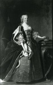 Portrett av Lady Elizabeth Percy, grevinne av Northumberland av Thomas Hudson
