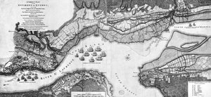 En riktig plan for omgivelsene til Quebec og slaget utkjempet 13. september 1759