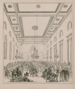 Grocers Hall, London gravering av Thomas Kearnan