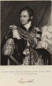 Kong Leopold I av Belgia av Thomas Lawrence