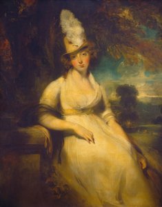 Mrs. Robert Blencowe, ca. 1792. av Thomas Lawrence