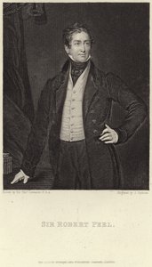 Portrett av Sir Robert Peel av Thomas Lawrence