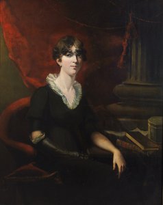 Portrett av en dame, muligens Sarah Harriet Burney (1772-1884)