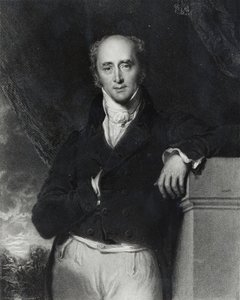 Portrett av den høyre ærede Charles Grey, Earl Grey (1764-1845) gravert av J. Cochran av Thomas Lawrence