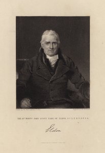 Høyre ærede John Scott Earl of Eldon av Thomas Lawrence