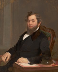 William George Fargo, ca. 1855.