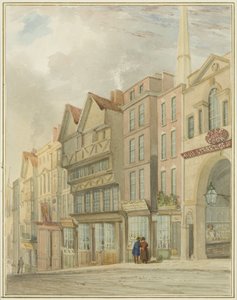 High Street med Market Gate av Thomas Leeson the Elder Rowbotham