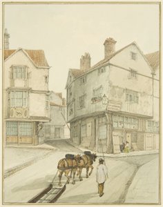 Hjørnet av Castle Green av Thomas Leeson the Elder Rowbotham