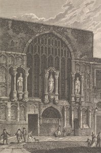 Utsikt over kapellet St. Magdelen, Guildhall