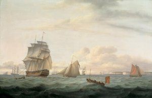 Frakt fra Ramsgate havn av Thomas Luny