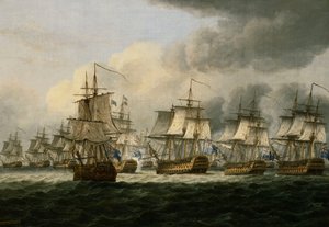 Slaget ved Doggerbank, 5. august 1781, 1834