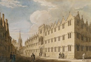 Oriel College, Oxford, med St. Mary
