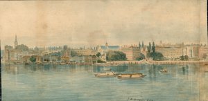 Panorama over Themsen, North Side, i 13 deler