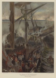 The Wreck of the Birkenhead (farge litho)