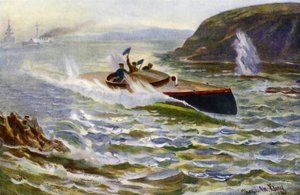 The Motor Scout (farge litho)