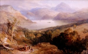 Ullswater, ca 1842 (Akvarell og gouache)