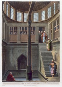 Utsikt over nilometeret, Kairo, Egypt, 1802