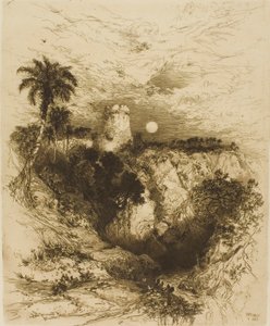 A Tower of Cortez - Mexico av Thomas Moran